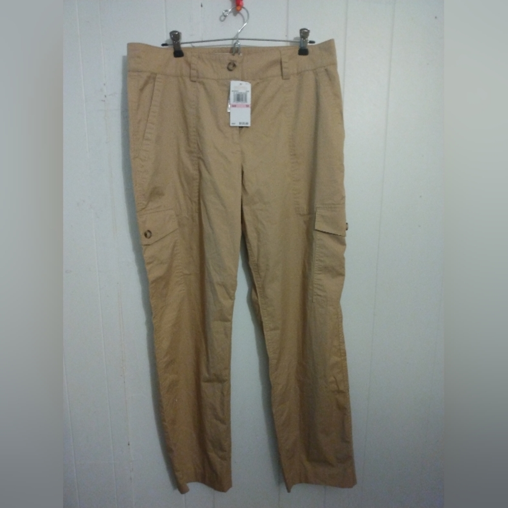 MICHAEL KORS CARGO PANTS KHAKI NWT